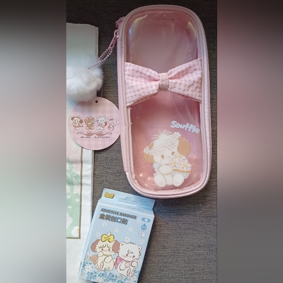 Mikko Gift Set -Sanrio- Tote Bag, Pencil Pouch, Band-aids - Picture 2 of 10